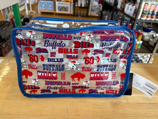 Buffalo Bills Clear Printed Cosmetic Bag