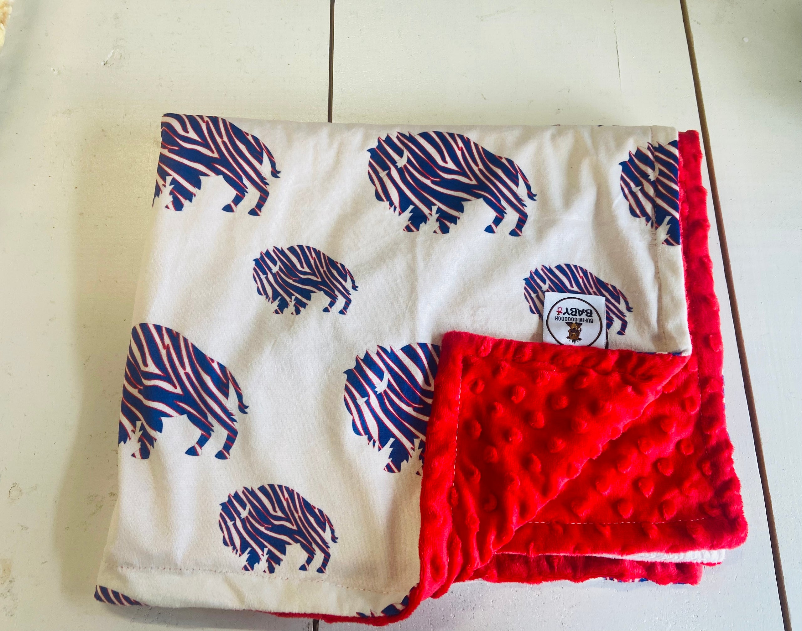 Real best sale buffalo blanket