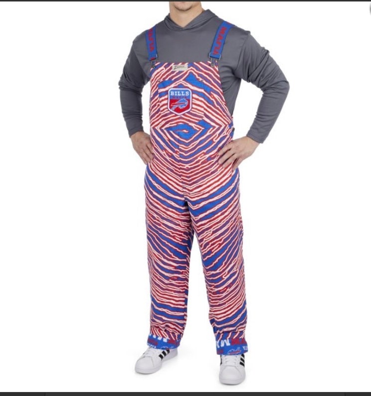 Mafia Zubaz Overalls With enlarged Zebra Outline Totally Buffalo