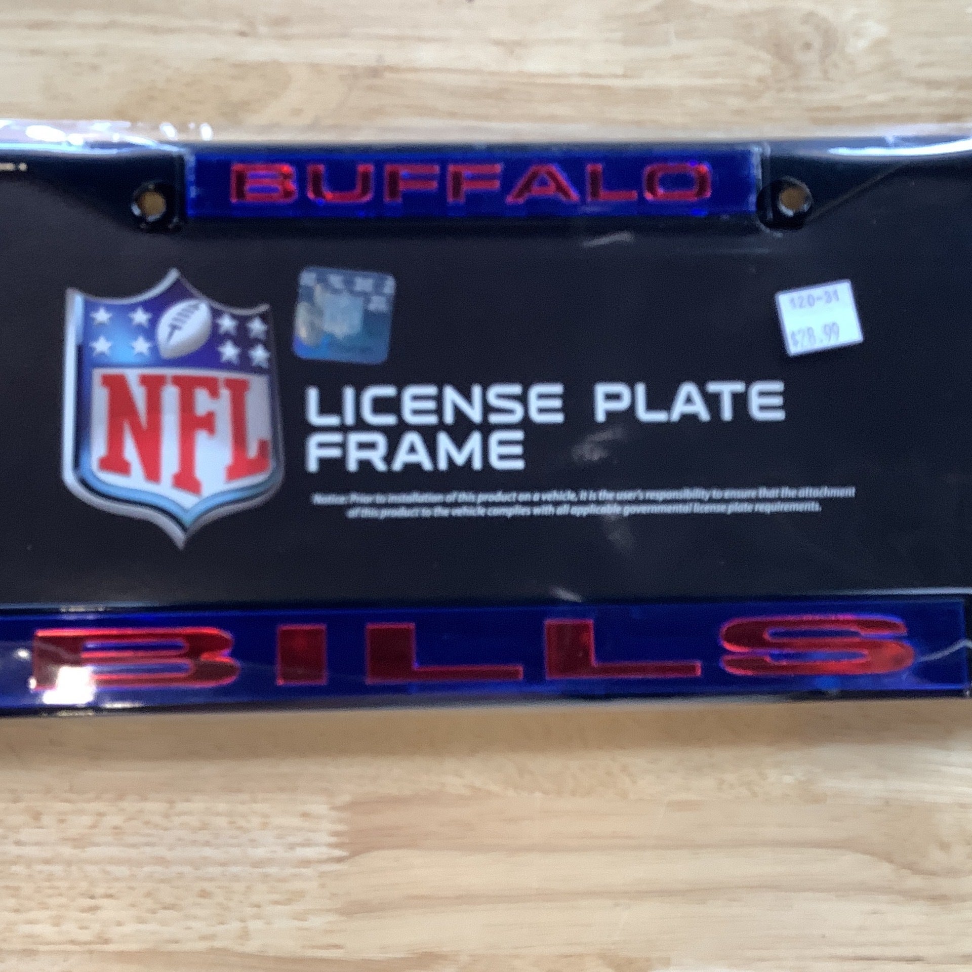 NFL Buffalo Bills with Black Louis Vuitton Logo Blue and Red