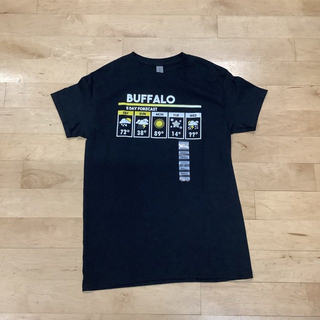 5 Day Forecast T Shirt Totally Buffalo Store More