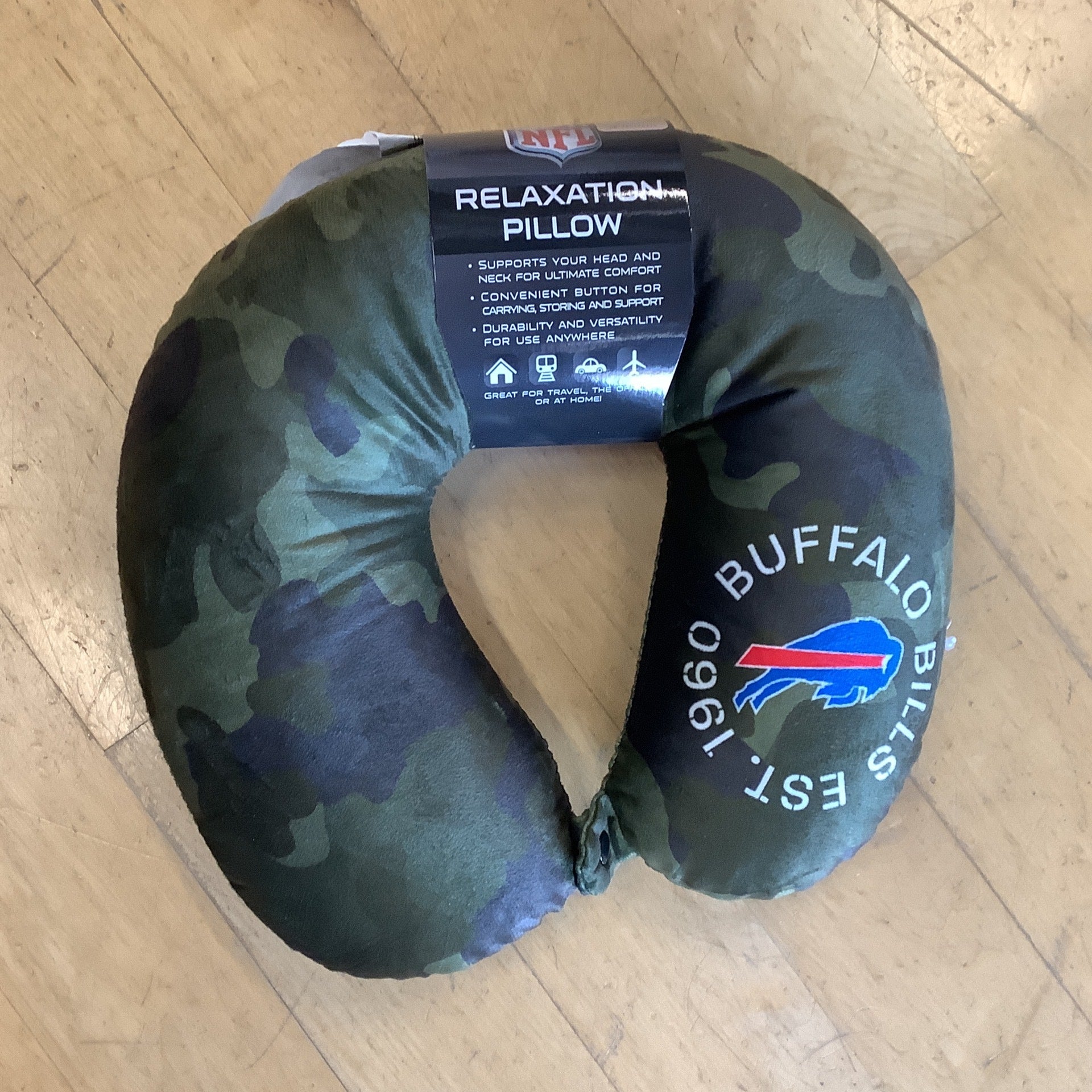 Camo travel outlet pillow